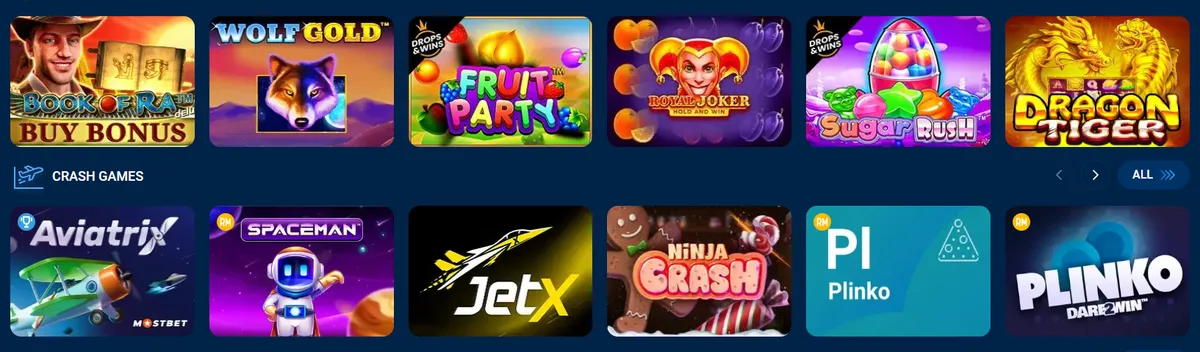 Warunki bonusu Mostbet Casino